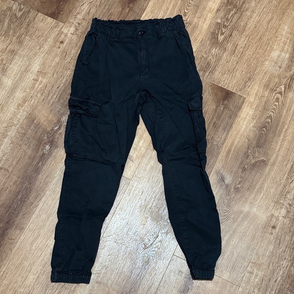 American Eagle Outfitters Pants - American Eagle Outfitters Black Cargo Jogger Pants